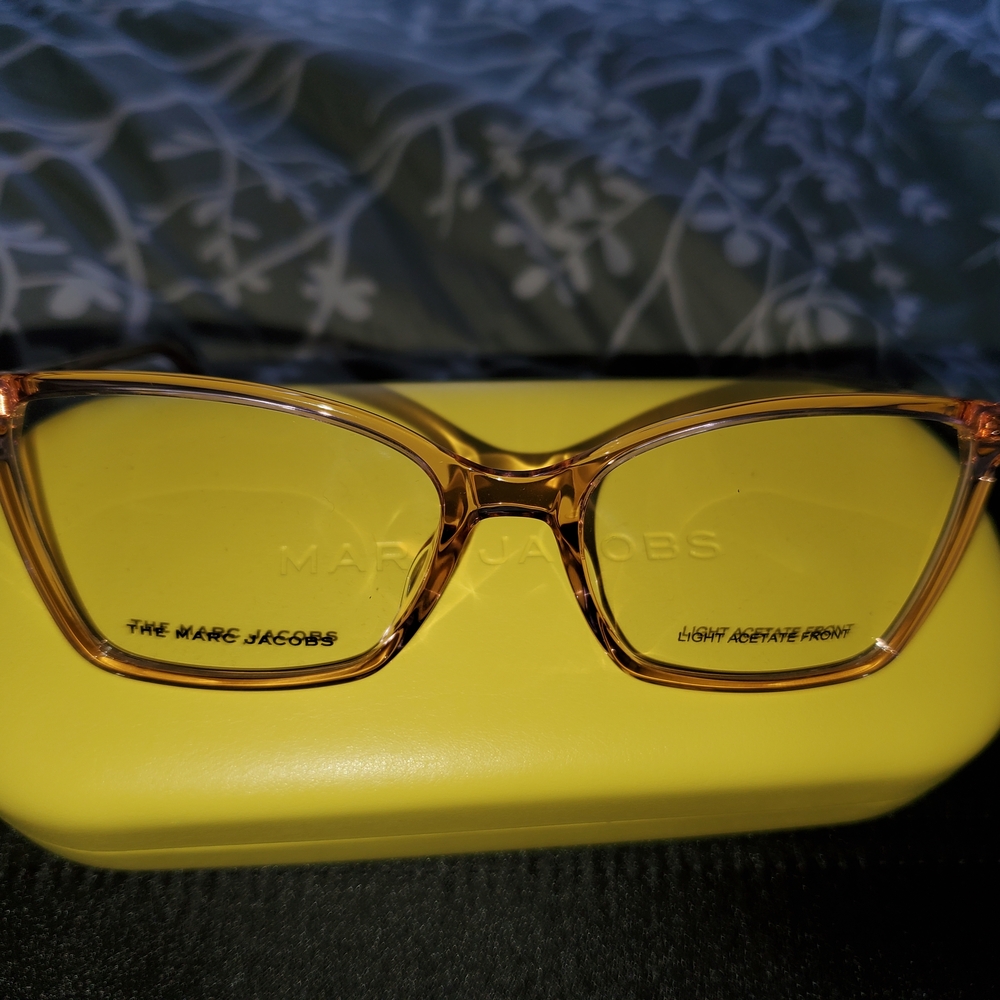 Marc Jacobs Women's Glasses in Amber Hue